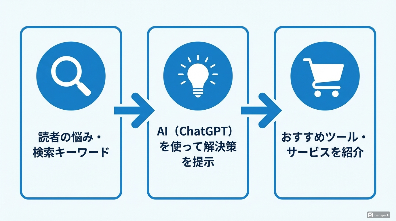 収益導線の図
